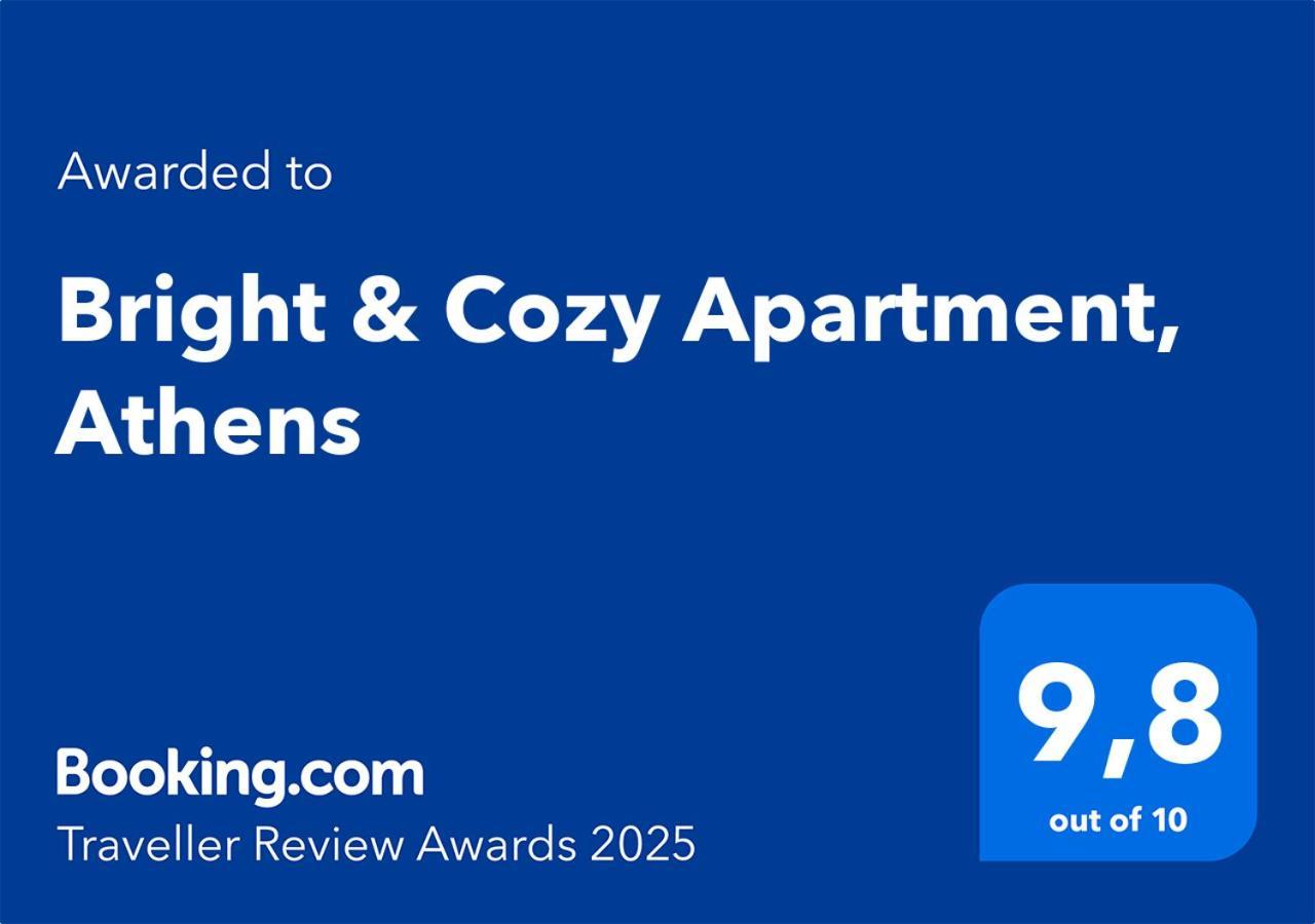 Bright & Cozy Apartment, Athens Luaran gambar